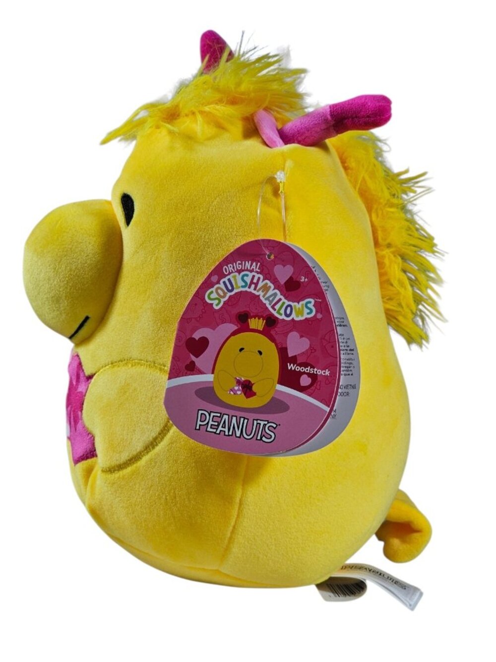 Peanuts Woodstock Valentine’s Day Squishmallows 8” Plush Doll 2026 NWT - Picture 4 of 6